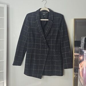 DKNY Plaid blazer Sz 8